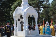 Часовню-памятник погибшим в годы Второй мировой войны открыли в Хабаровске к 70-й годовщине окончания сражений