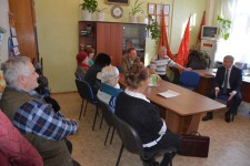 Уполномоченный по правам человека И. Чесницкий встретился с активом Совета ветеранов Ульчского муниципального района