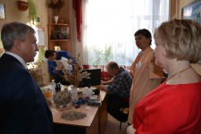 Уполномоченный по правам человека И. Чесницкий посетил учреждение, в котором помогают инвалидам