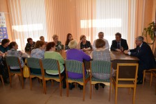 Встречи с представителями ветеранской организации и коллективом лечебного учреждения п. Солнечный провел Уполномоченный 7 апреля текущего года