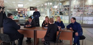 В Хабаровском аэропорту проведён приём граждан
