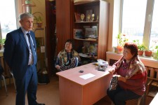Игорь Чесницкий продолжил рабочую поездку в Нанайский район