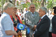 Уполномоченный принял участие в праздничных мероприятиях, посвященных юбилею Ульчского района