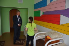 Уполномоченный по правам человека в Хабаровском крае проверил учреждения социальной защиты населения в Бикинском районе