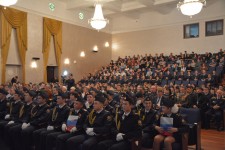 Уполномоченный по правам человека в Хабаровском крае принял участие в торжественном мероприятии по приему в ряды Межрегиональной общественной организации «Молодежный союз «Юный следователь»