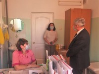 Уполномоченный по правам человека в Хабаровском крае встретился с работниками Хабаровской районной больницы