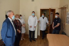 В ходе рабочей поездки в Комсомольск-на-Амуре краевой омбудсмен посетил городскую больницу № 7