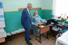 Краевой омбудсмен посетил село Арсеньево Нанайского района