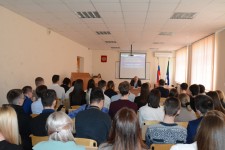 Игорь Чесницкий выступил с лекцией в Хабаровском государственном университете экономики и права