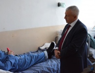 В преддверии Дня защитника Отечества Уполномоченный посетил  301-ый окружной военный клинический госпиталь